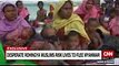 Rohingya Muslims risk lives to flee Myanmar