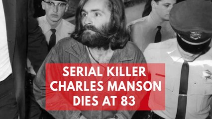 Download Video: Murderous cult leader Charles Manson dies aged 83