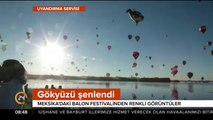 Balon festivaline ev sahipliği yaptı