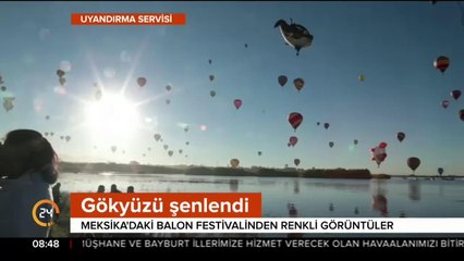 Balon festivaline ev sahipliği yaptı
