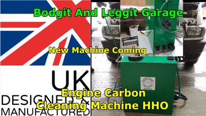 Engine Carbon Cleaning Machine HHO Bodgit And Leggit Gargae