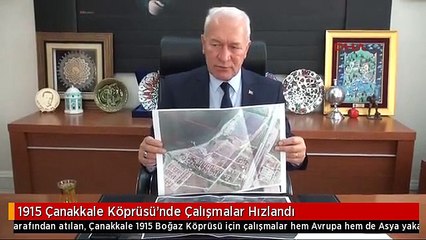 1915 Çanakkale Köprüsü'nde Çalışmalar Hızlandı