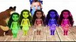 MOANA COLORS  COLORFUL MOANA BAD BABY Crying Learn Colors MAUI Daddy Finger Family Song Collection