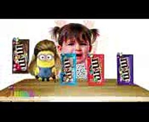 Bad Baby with Tantrum and Crying for Lollipops M&Ms Candy a Lot of Candy JOHNY JOHNY YES PAPA part 2