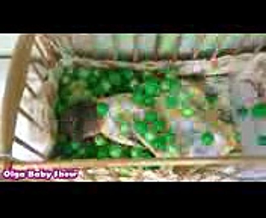 Learn colors with Baby and Color Balls pit  Finger Family Song Nursery Rhymes for kids