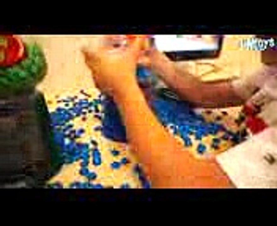 Funny Baby M&M's IRL Learn Colors with Candy for Children Pretend Play Johny Johny Yes Papa