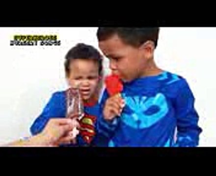 Bad baby fights & cries with tantrum for Ice Cream stolen by Bad brother- Finger & learn colors song