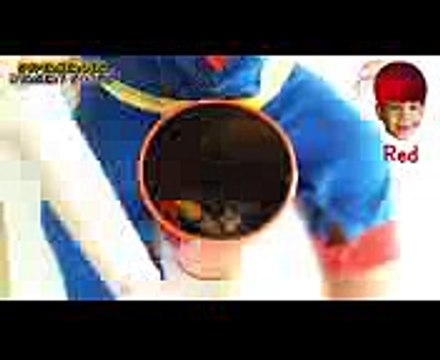 Bad babies colors fight! Bad kid steals crayons to crying baby for learn color with Johny Johny song