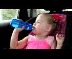 Crying Babies in Car  Learn colors with Baby Colored Bottles  Funny Kids Colours Learning Video
