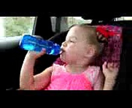 Crying Babies in Car Learn colors with Baby Colored Bottles Funny Kids Colours Learning Video