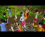 Tharangam Tharangam - 2  - 3D Animation Krishna songs for kids ( Telugu Rhymes )