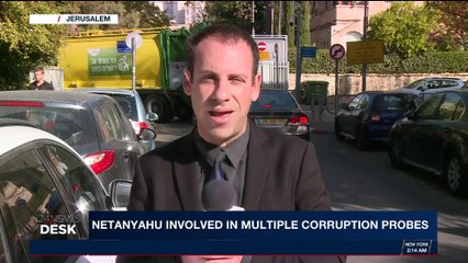 i24NEWS DESK | Netanyahu question by police in corruption probe | Monday, November 20th 2017