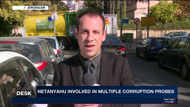 i24NEWS DESK | Netanyahu question by police in corruption probe | Monday, November 20th 2017