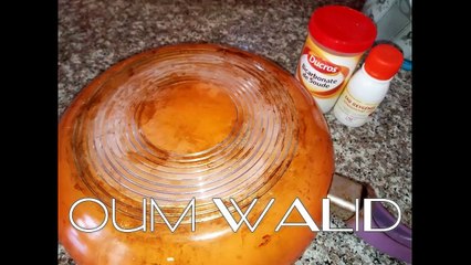 تدابير ام وليد تنظيف الاواني المحروقة