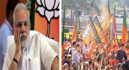 குஜராத் பாஜகவில் வெடித்தது போராட்டம்- வீடியோ