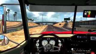 American Truck Simulator: International 9900i Eagle & Manac 48 Flatbed