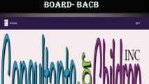 Behavior Analyst Certification Board-BACB