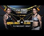 Bec Rawlings vs. Jessica-Rose Clark - Weigh-in Face-Off - (UFC Fight Night Werdum vs. Tybura)