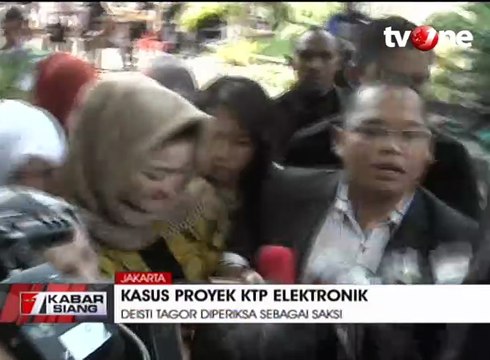 Istri Setya Novanto Diperiksa Sebagai Saksi Kasus E-KTP