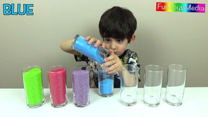 Learn Colors with Colorful Sand for Children and Toddlers _ Fun Kid Learns Colours-17nId0W0oEw