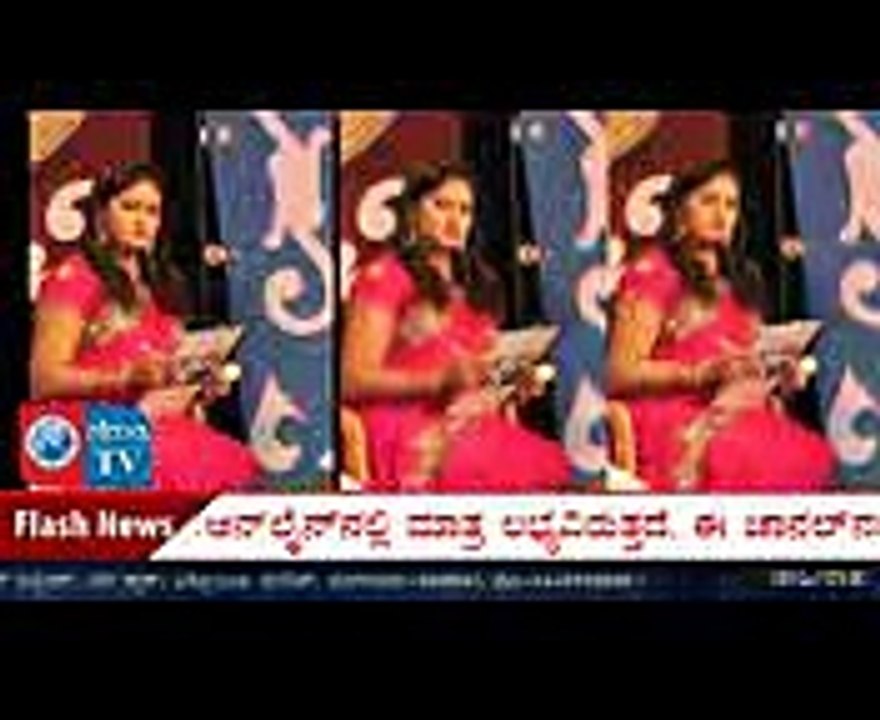 News Anchor Radha Hiregoudar Biggest Mistake During LIVE In B Tv News.