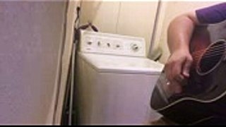 The Devil Went Down To Georgia White Trash Washing Machine Cover
