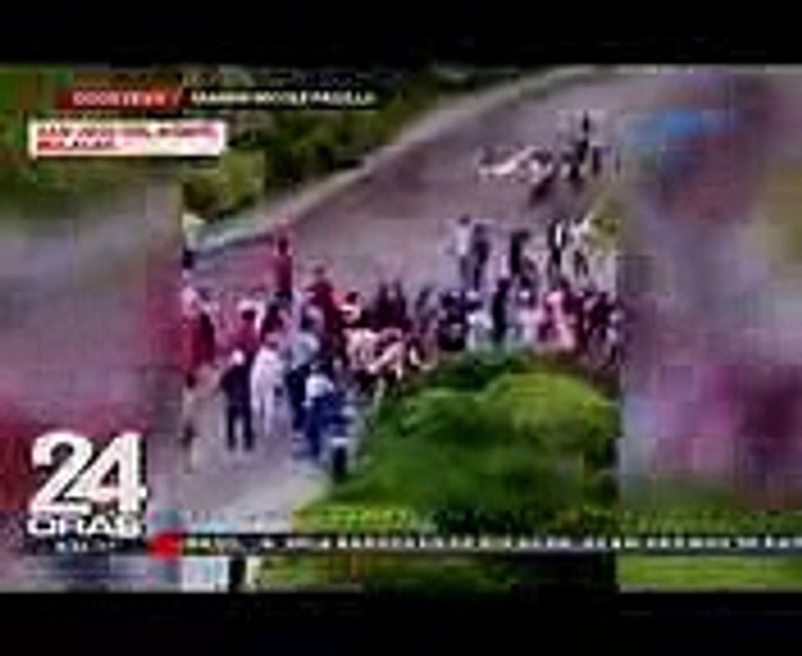 Dalawang grupo ng kabataan, nagsuntukan at paluan sa labas ng isang mall