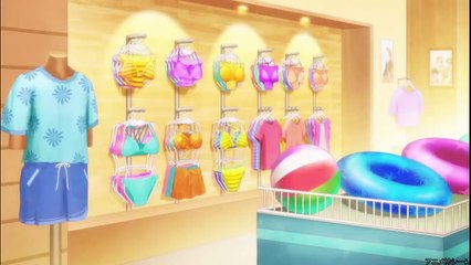 アニメ【ブレンド・S】6話 水着を買いに来た苺香ちゃんと店長さん