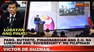 PANG. DUTERTE, MULING NAGPASARING SA EUROPEAN UNION