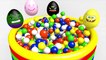Learn Colors for Children Toddlers Kids Babies with 3D Color Balls Surprise Eggs Duck