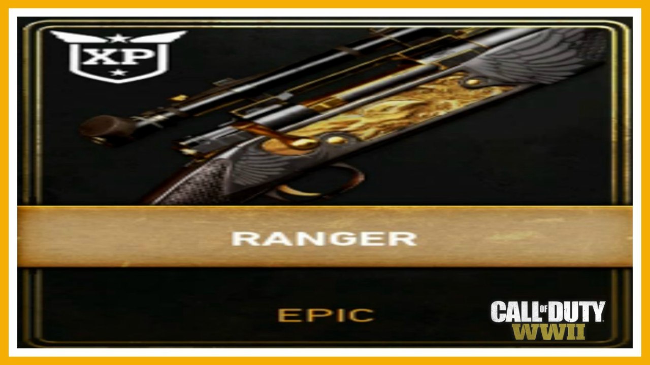 m1903 ranger sniper rifle variant call of duty ww2 gameplay