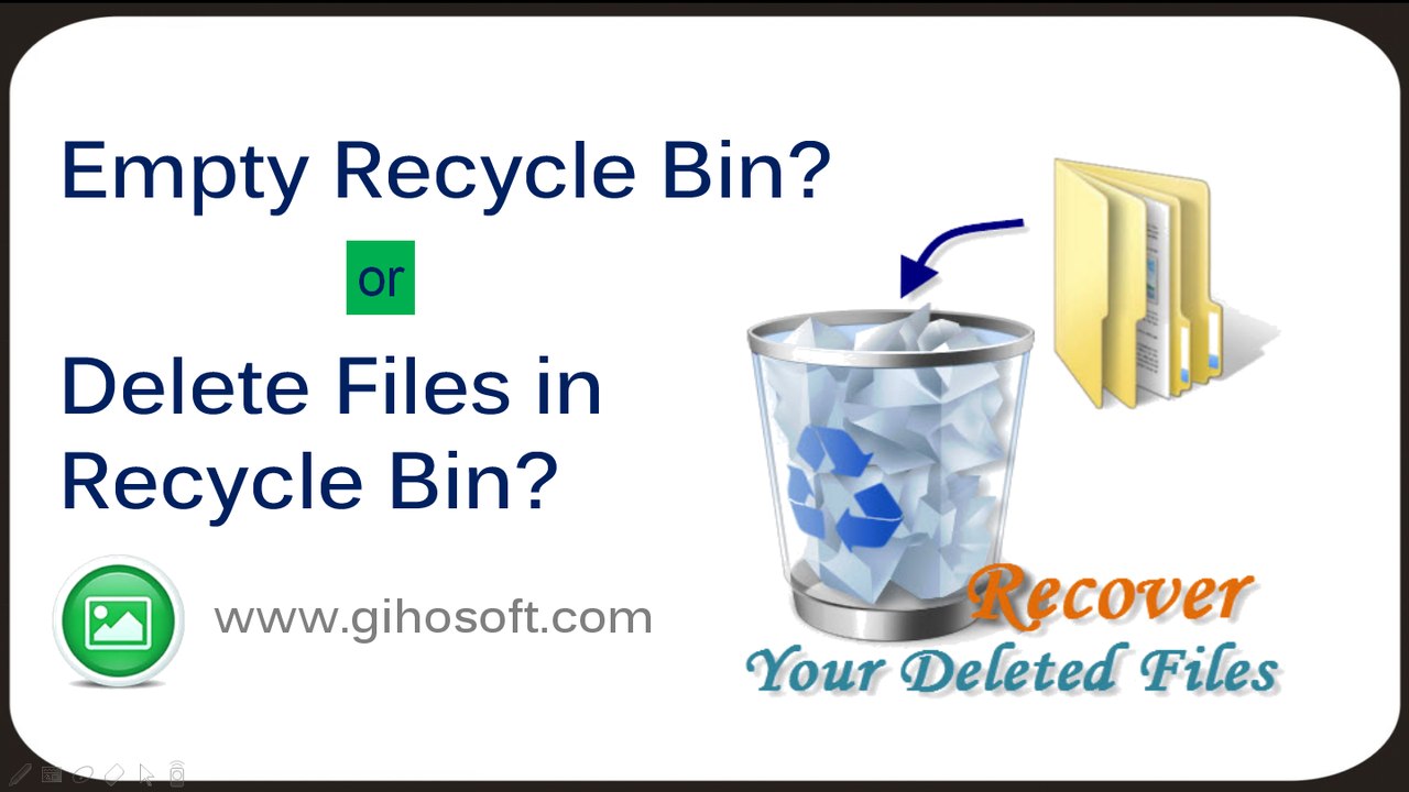 How to Recover Deleted Files from Emptied Recycle Bin