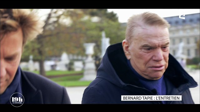 Bernard Tapie très ému en parlant sa maladie et de ses proches
