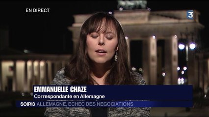 Allemagne : Merkel échoue à former un gouvernement, nouvelles législatives en vue