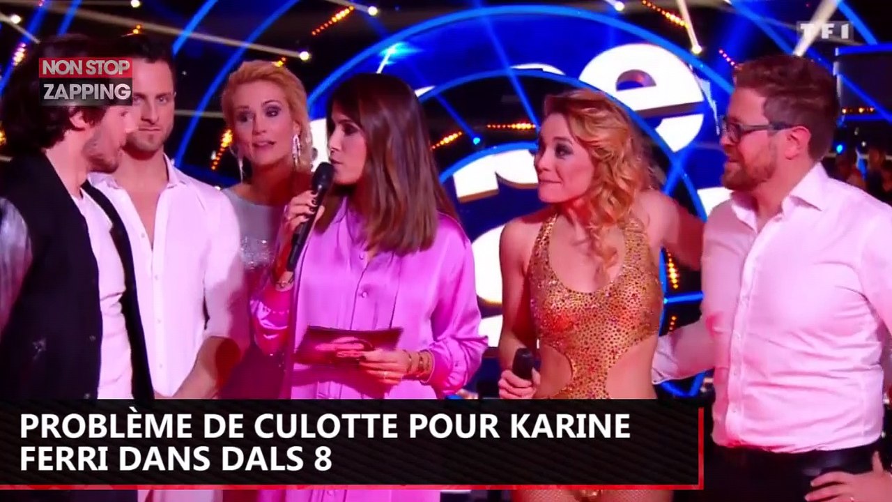 DALS 8 : Les problèmes de culotte de Karine Ferri ont fait le buzz sur les  réseaux sociaux (Vidéo) - Vidéo Dailymotion