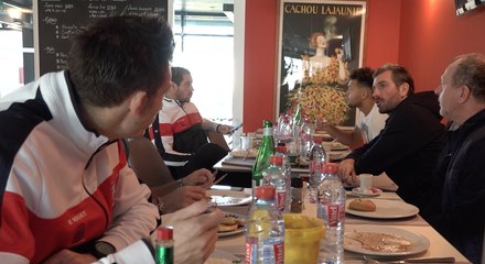 Coupe Davis, #FRABEL, minute bleue (6) : du travail et des médias