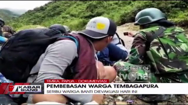 TNI-Polri Evakuasi 1.000 Warga Banti