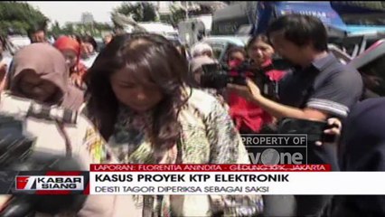 Tiba di Gedung KPK, Desti Tagor Bungkam