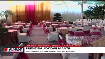 Jelang Persiapan Pemberian Marga Siregar kepada Kahiyang Ayu di Medan