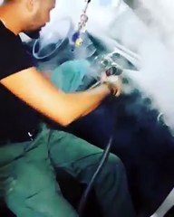 Buharlı susuz oto yıkama makina