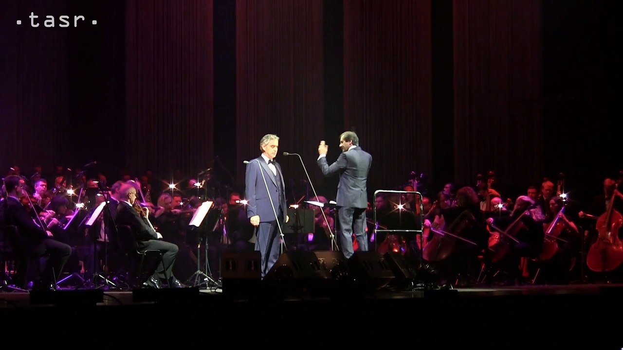 Koncert Andreu Bocelliho v Bratislave