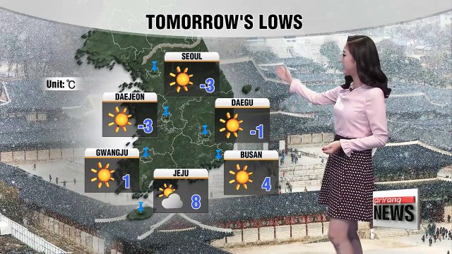 Freezing morning turns mild tomorrow _ 112017