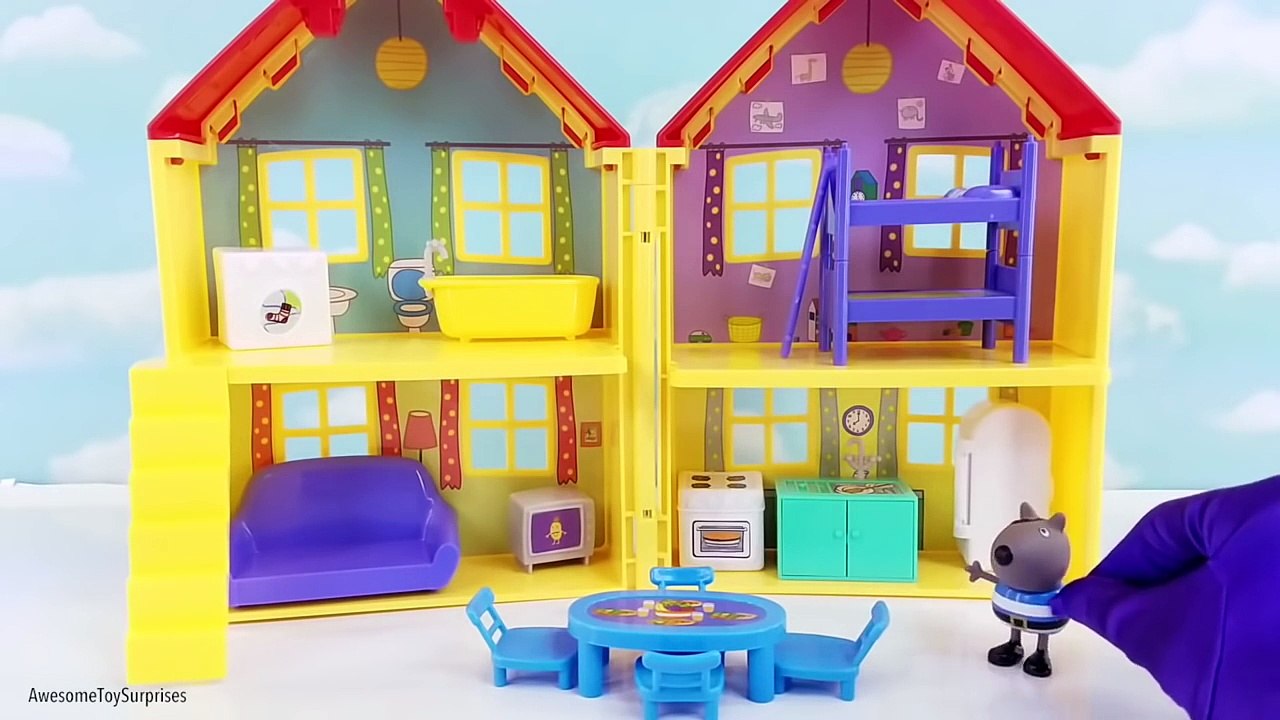 Peppa Pig Sofia Trolls Bubble Guppies Learn Colors Finger Family Nursery Rhymes Toy Surprises