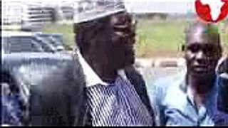 PANIC as MIGUNA and BABU owino cause drama at JKIA waiting for RAILA