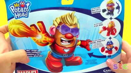 Mr Potato Head Marvel Heroes Iron Man y Hawkeye