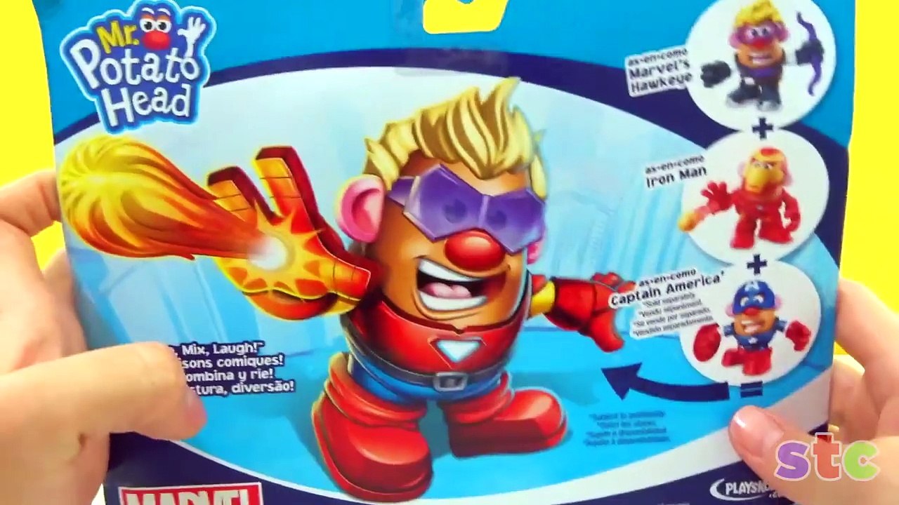 Mr Potato Head Marvel Heroes Iron Man y Hawkeye