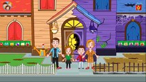 Мой Город - My town - #20 Заколдованный Дом - Haunted House Симулятор Семьи Детское видео Мульт игра
