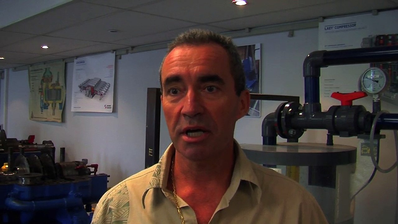 Explications de Franck Denner, formateur à l'IFP de Martigues