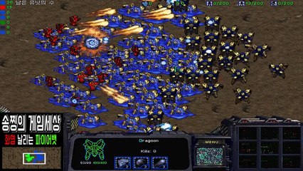 스타크래프트1 파이어뱃이 화염을 멀리 발사한다?! 원거리가된 파이어뱃 그리고 공격이 진동형에서 일반형으로 변경됐다!!