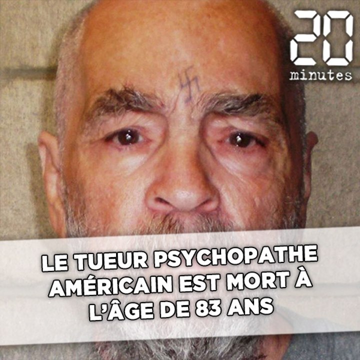 Le tueur psychopathe Charles Manson est mort